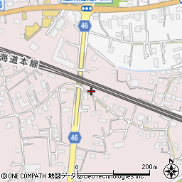 神奈川県茅ヶ崎市中島1123周辺の地図