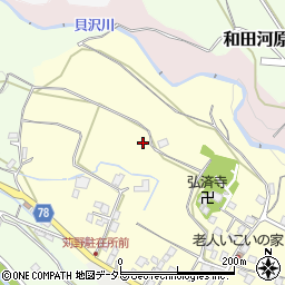 神奈川県南足柄市弘西寺周辺の地図