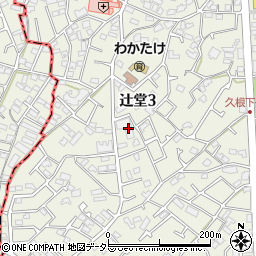 東電辻堂寮周辺の地図