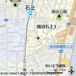 神奈川県藤沢市鵠沼石上3丁目4-6周辺の地図