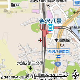 神奈川県横浜市金沢区瀬戸14-1周辺の地図