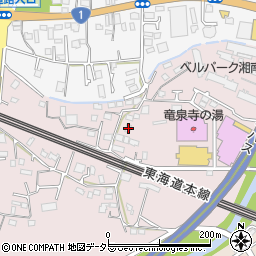 神奈川県茅ヶ崎市中島1364-7周辺の地図