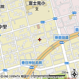 神奈川県平塚市中里12周辺の地図