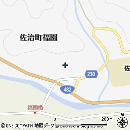 鳥取県鳥取市佐治町福園119周辺の地図