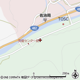 鳥取県鳥取市佐治町加瀬木1345周辺の地図