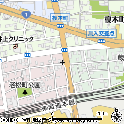 コム湘南３周辺の地図