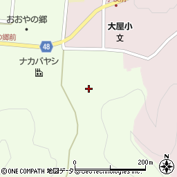 兵庫県養父市大屋町笠谷173周辺の地図