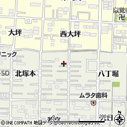 愛知県一宮市今伊勢町馬寄北塚本59-7周辺の地図