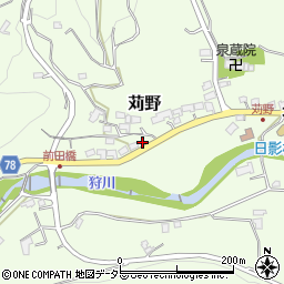 神奈川県南足柄市苅野937周辺の地図