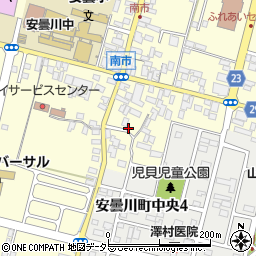 滋賀県高島市安曇川町田中206周辺の地図