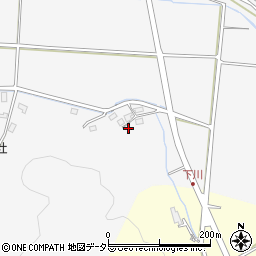 京都府福知山市上天津135-6周辺の地図