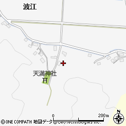 京都府福知山市上天津105-2周辺の地図