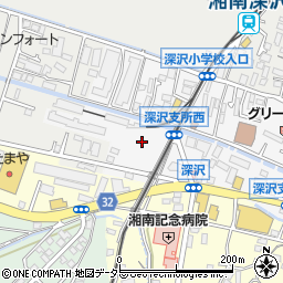 湘南モノレール株式会社　本社周辺の地図