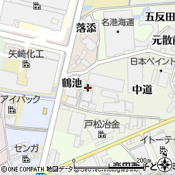 愛知県犬山市中道52周辺の地図