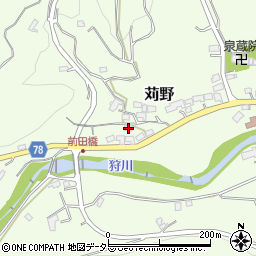 神奈川県南足柄市苅野943周辺の地図