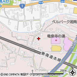 神奈川県茅ヶ崎市中島1363周辺の地図