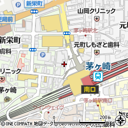 みずほ銀行茅ヶ崎支店周辺の地図