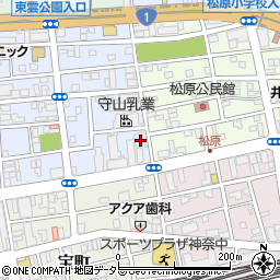 プレディアンスフォート湘南平塚リコット周辺の地図