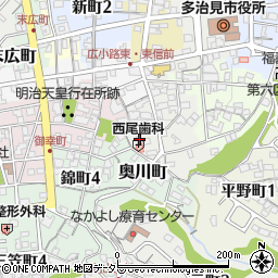 岐阜県多治見市窯町5周辺の地図