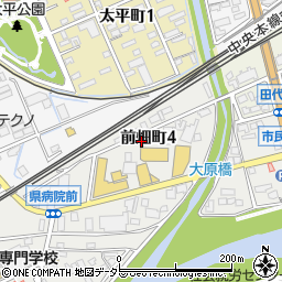 岐阜県多治見市前畑町4丁目64周辺の地図