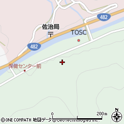 鳥取県鳥取市佐治町加瀬木1319周辺の地図