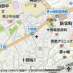 ヤマザキＹショップＭ茅ケ崎店周辺の地図
