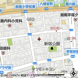 グレース湘南平塚周辺の地図