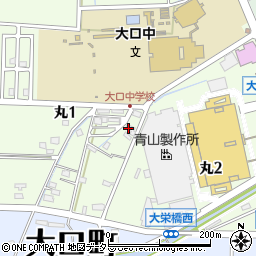 有限会社にわ造園土木周辺の地図