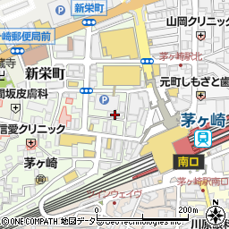 湘南信用金庫茅ヶ崎営業部別館周辺の地図