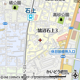 神奈川県藤沢市鵠沼石上3丁目1-20周辺の地図