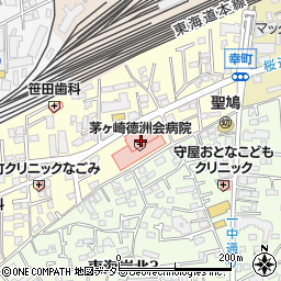 茅ヶ崎徳洲会病院周辺の地図