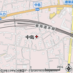 神奈川県茅ヶ崎市中島827周辺の地図