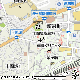茅ヶ崎国語塾周辺の地図