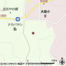 兵庫県養父市大屋町笠谷174周辺の地図