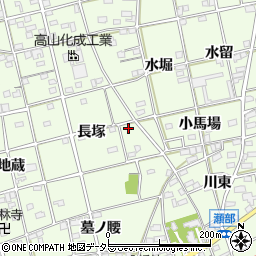 愛知県一宮市瀬部長塚53周辺の地図