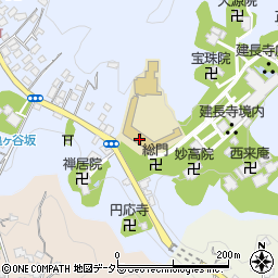 鎌倉学園高等学校周辺の地図