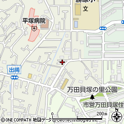神奈川県平塚市出縄136-7周辺の地図
