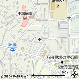 神奈川県平塚市出縄136-10周辺の地図