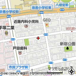 青木屋京染店周辺の地図