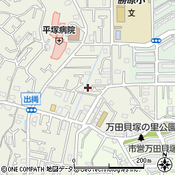 神奈川県平塚市出縄136-11周辺の地図