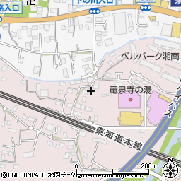 神奈川県茅ヶ崎市中島1363-3周辺の地図