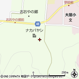 兵庫県養父市大屋町笠谷113周辺の地図