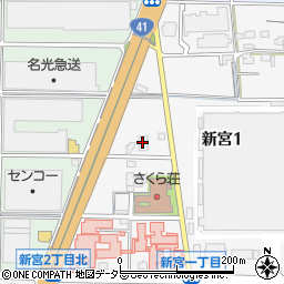 中川木工周辺の地図