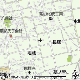 愛知県一宮市瀬部長塚30周辺の地図