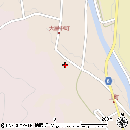 兵庫県養父市大屋町大屋市場178周辺の地図