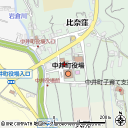 中井町役場　議会事務局周辺の地図