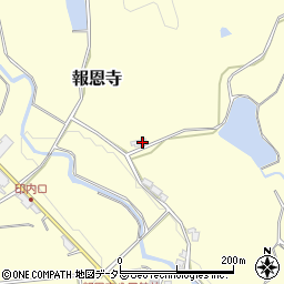 京都府福知山市報恩寺湯上周辺の地図