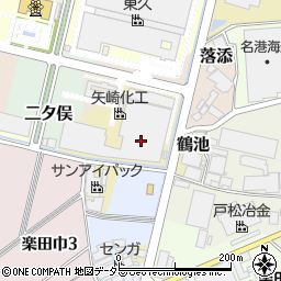 矢崎化工株式会社　犬山工場周辺の地図