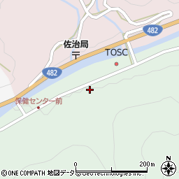 鳥取県鳥取市佐治町加瀬木1318周辺の地図