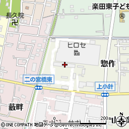 愛知県犬山市惣作2周辺の地図